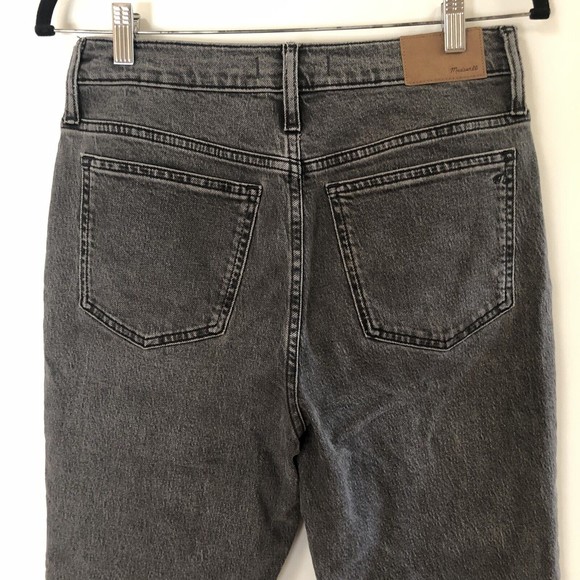 Madewell The Perfect Vintage Jean Cosner Wash Knee-Rip Edition High Rise Size 27 - Picture 11 of 14